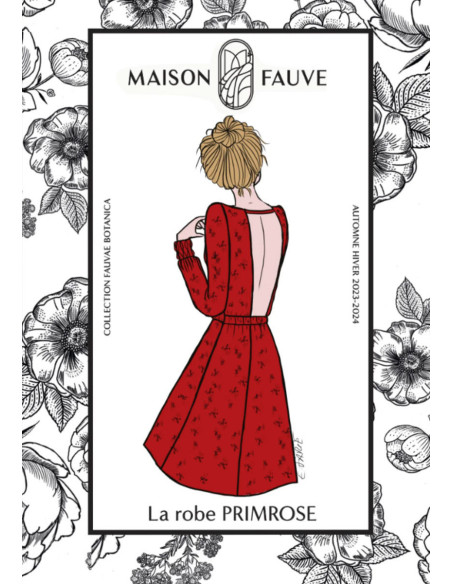 Primrose-Kleidmuster - Maison Fauve
