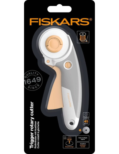 Fiskars 45mm Rollschneider mit Abzughebel