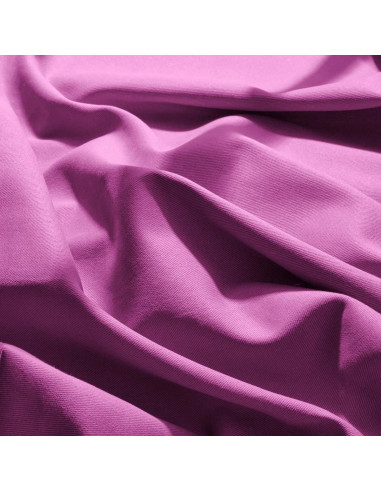 Baumwoll-Gabardine-Stoff Bubble Gum - Atelier Brunette