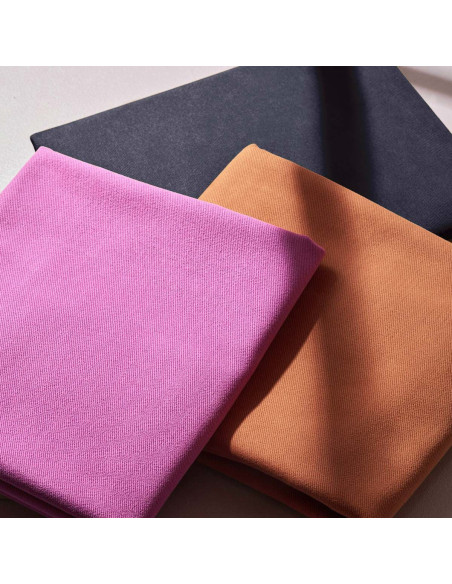 Baumwoll-Gabardine-Stoff Bubble Gum - Atelier Brunette