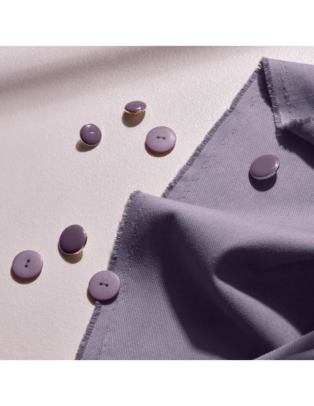 Leichter Baumwoll-Gabardine-Stoff Divine Parma - Atelier Brunette