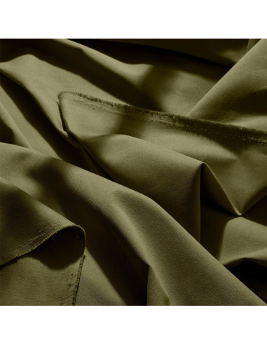 Leichter Gabardine-Stoff aus Baumwolle in Ivy Green - Atelier Brunette