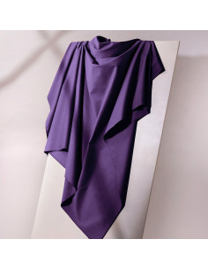 Leichter Baumwoll-Gabardine-Stoff Majestic Purple - Atelier Brunette
