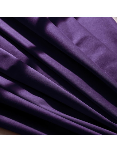 Leichter Baumwoll-Gabardine-Stoff Majestic Purple - Atelier Brunette