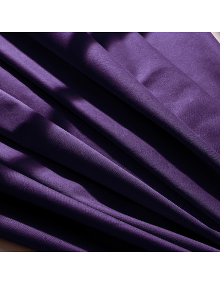 Leichter Baumwoll-Gabardine-Stoff Majestic Purple - Atelier Brunette