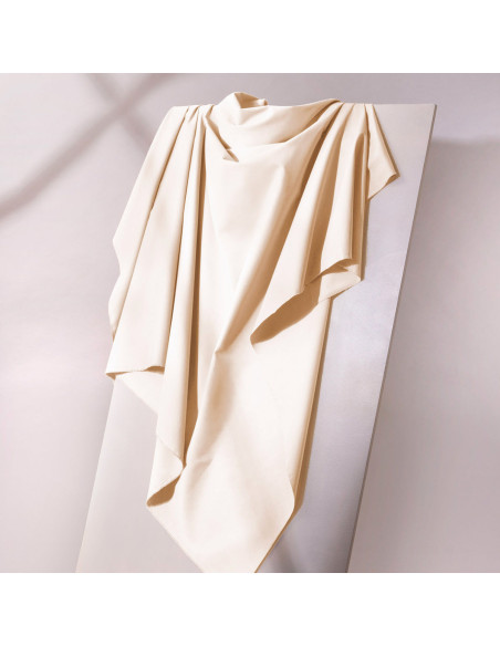 Leichter Gabardine-Stoff aus Baumwolle in Off White - Atelier Brunette