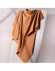 Leichter Gabardine-Stoff aus Baumwolle in der Farbe Pecan Pie - Atelier Brunette