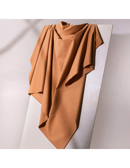 Leichter Gabardine-Stoff aus Baumwolle in der Farbe Pecan Pie - Atelier Brunette