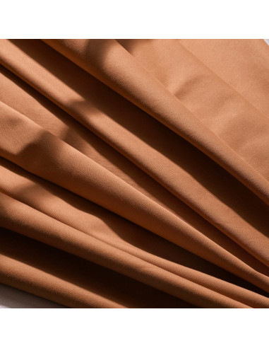 Leichter Gabardine-Stoff aus Baumwolle in der Farbe Pecan Pie - Atelier Brunette