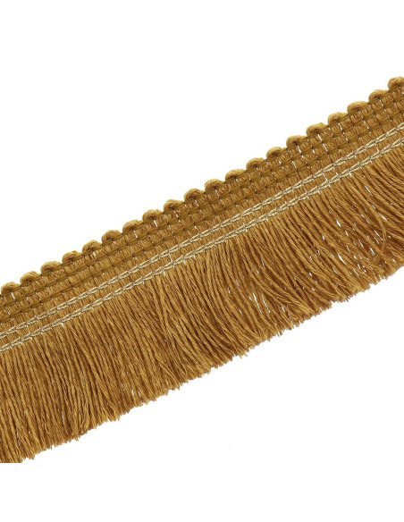 Überstichfranse Gold 30 mm - Ocker