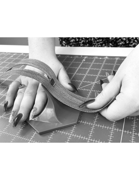 Fädelhilfe für Reißverschluss Zipper Jig The Gypsy Quilter
