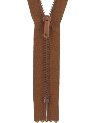Reißverschluss Hose - Mittelbraun