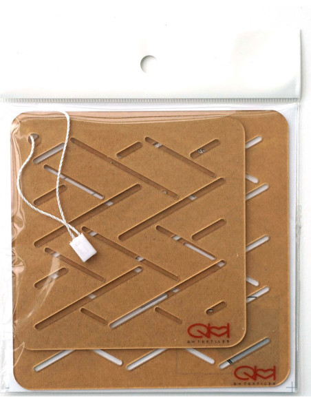 Set mit 2 Schablonen für Sashiko-Stencil - Higaki