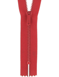 Reißverschluss Hose - Blutrot