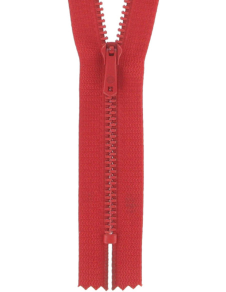 Reißverschluss Hose - Blutrot
