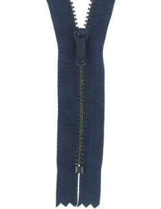 Reißverschluss Hose - Marineblau