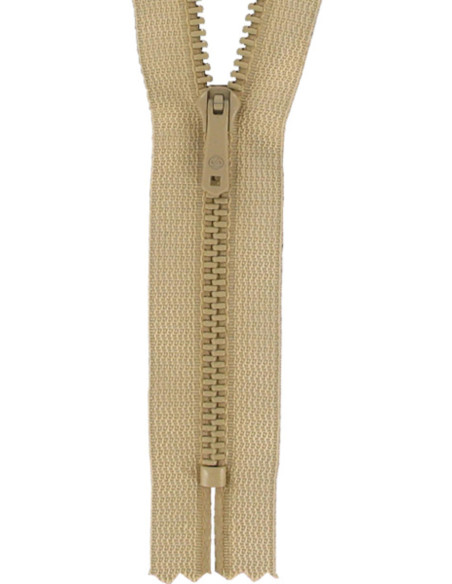 Reißverschluss Hose - Antilopenbeige