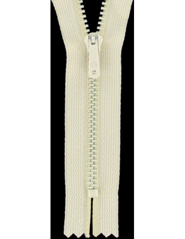 Reißverschluss Hose - Ecru