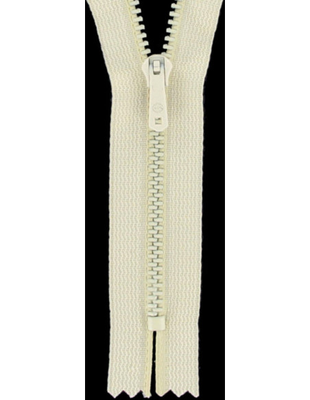 Reißverschluss Hose - Ecru