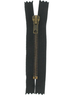 Spezial-Reißverschluss für Jeans - Schwarz