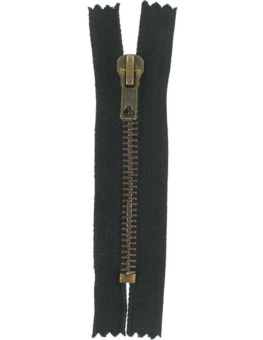 Spezial-Reißverschluss für Jeans - Schwarz