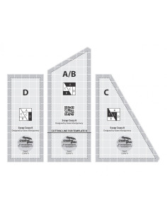 Rutschfeste Schablonenset Scrap Crazy Creative Grids