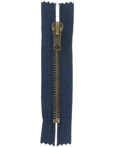 Reißverschluss Speziell für Jeans - Marineblau
