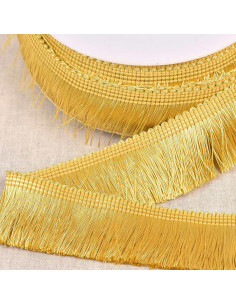 Dicke Fransen 45 mm - Gelb Gold