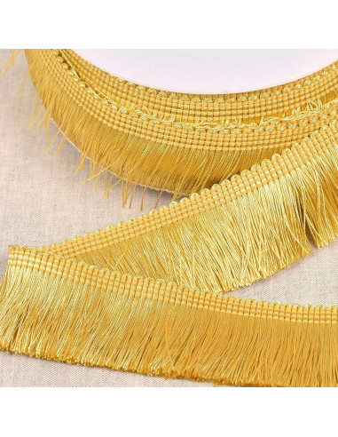 Dicke Fransen 45 mm - Gelb Gold