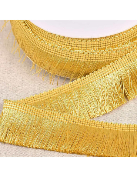 Dicke Fransen 45 mm - Gelb Gold