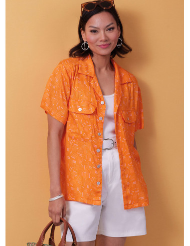 Hemd-Schnittmuster - Butterick 6984