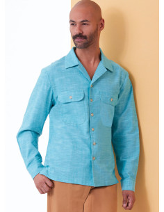 Hemd-Schnittmuster - Butterick 6984 2