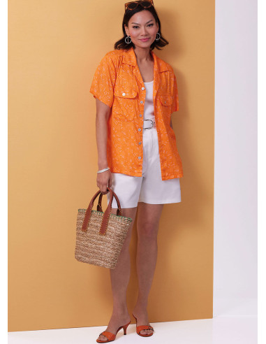 Hemd-Schnittmuster - Butterick 6984