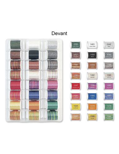 Deluxe Overlock Inspiration Madeira Garnkoffer