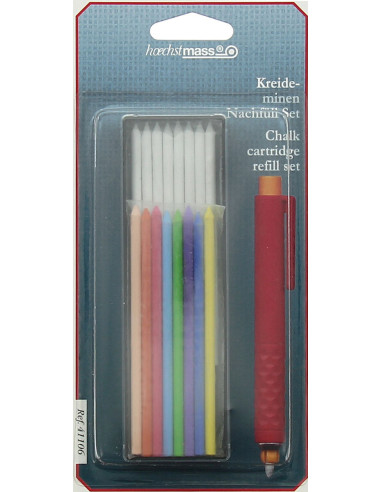 Nachfüllkreiden für Kreidestift mit Minenhalter