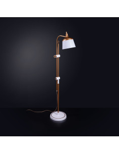 Stehlampe mit Lupe, Ablage und Telefonklemme Daylight Anita 2