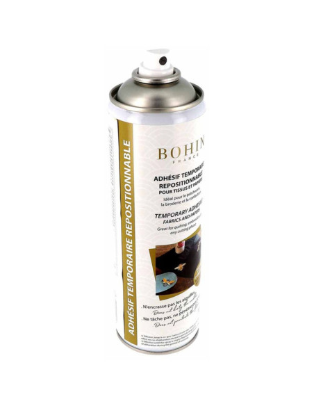 Temporärer Textilklebespray Bohin - 500 ml