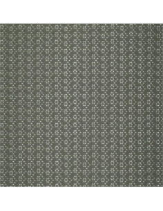 Elastischer Stoff mit englischer Stickerei - Dunkelkhaki 2