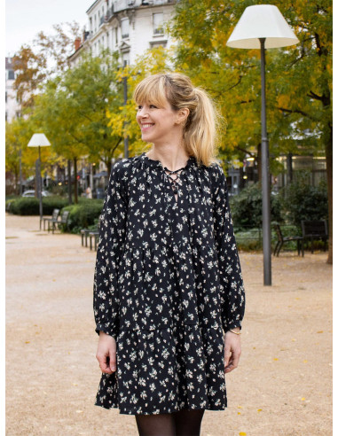 Blusenschnittmuster, Kleid Esmée - Joli Lab