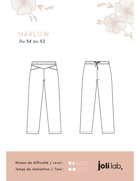 Harlow-Hosenmuster - Joli Lab