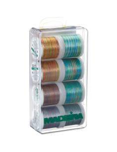 Mini-Box mit Polyneon 40 Multicolor Stickgarn Madeira 2