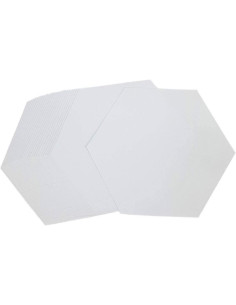 Set mit 100 sechseckigen Paper Pieces 1in 2