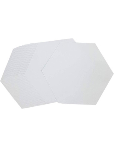 Set mit 100 sechseckigen Paper Pieces 1in