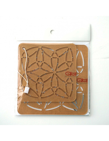 Set mit 2 Schablonen für Sashiko-Stencil - Hana Zashi