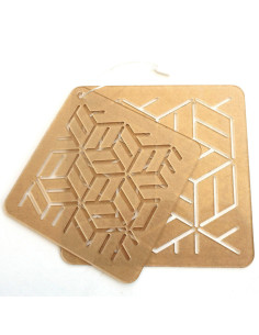 Set mit 2 Schablonen für Sashiko-Stencil - Yose-Gi