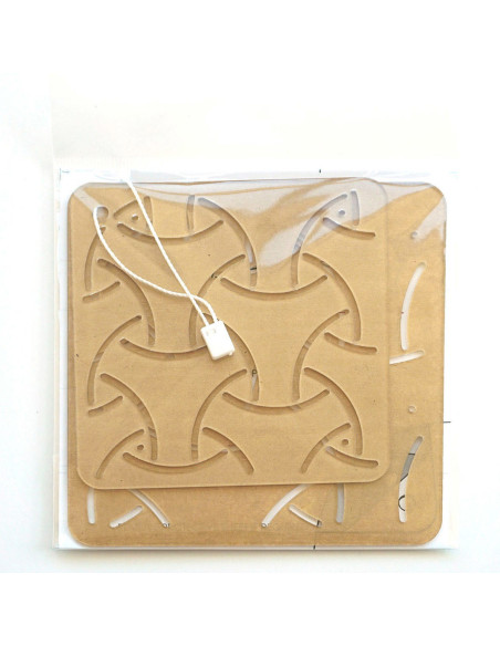 Set mit 2 Schablonen für Sashiko-Stencil - Maru-Bishamon