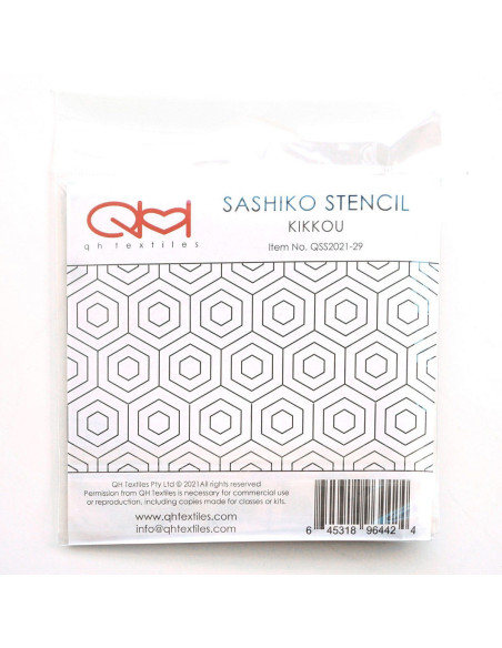 Set mit 2 Schablonen für Sashiko-Stencil - Kikkou