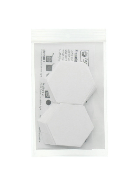 Satz von 75 Papierstücken Hexagone 1-1/4 Zoll