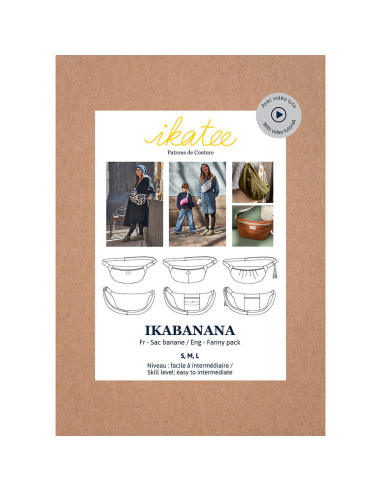 Ikabanana Gürteltaschenmuster - Ikatee