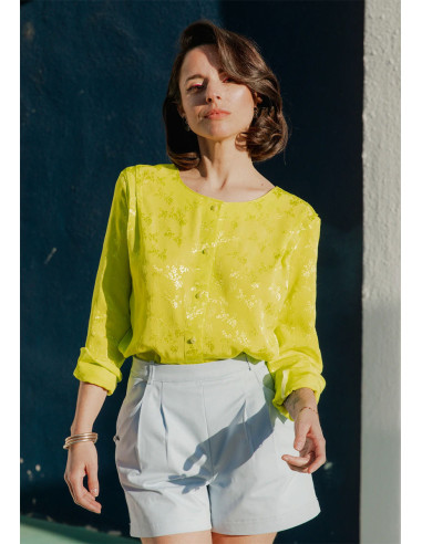 Bellini-Blusenmuster - Maison Fauve